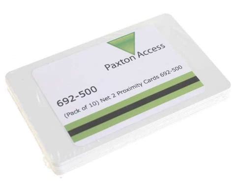 paxton net 2 cards